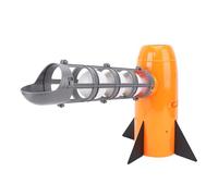 Bnineteenteam Máquinas de Lanzamiento de Béisbol, Entrenador Automático de Plástico con 5 Bolas, Inicio con un para Niños y, Práctica Al Aire