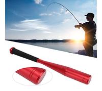 Bnineteenteam Martillo de Pescado, Aleación de Aluminio Ligero con de Agarre Suave, Herramienta de Percusión Ideal para Entusiastas del Deporte de Remo (rojo)