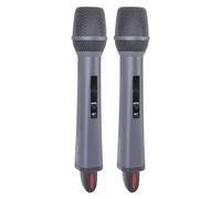 Bnineteenteam Micrófono Inalámbrico, Alta Sensibilidad a la Recolección, Construcción Duradera, Conjunto Multifuncional para Actuaciones de Karaoke y Etapa, Micrófonos, Inalámbricos, con Fácil