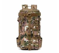 Bnineteenteam Mochila para Aparejos de Pesca, Mochila de Gran Capacidad de 15 L de Tela Oxford con Correas Acolchadas Ajustables y Separación en Seco y Húmedo, para Almacenamiento de (21cm*17cm*43cm)
