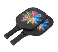Bnineteenteam Paleta Pickle Ball, Raqueta Ligera de Fibra de Carbono con Mayor Superficie para Golpes Fáciles en el Patio de Juegos o la Cancha