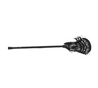 Bnineteenteam Palo de Lacrosse, Palo de Lacrosse Juvenil de Aleación de Aluminio de 24 Pulgadas para Principiantes con Agarre Antideslizante y Diseño Colorido para Que Jueguen los Niños (Black)