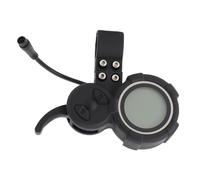 Bnineteenteam Panel LCD para Scooter Eléctrico, Pantalla Impermeable de 6 Pines para Scooter Eléctrico con Conector Impermeable, 36-72 V, para Scooter Eléctrico de 10 Pulgadas