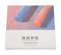 Bnineteenteam Papel para Pintar, Pulpa de Madera Pura, Adherencia Gruesa y Fuerte, Ideal para Pasteles Al óleo y Técnicas Mixtas, Perfecto para Artistas Niños (15x15cm)