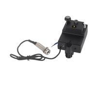 Bnineteenteam Pastilla de Guitarra Acústica, de Preamplificador de Metal con Batería de Litio Recargable para Efectos de Sonido Mejorados y Fácil Instalación