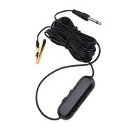 Bnineteenteam Pastilla, Interfaz de 6,3 Mm, Micrófono con Clamp/Holder Ajustable para Guitarra Acústica, Ukelele, Violín con Funciones de Reducción de Ruido