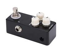 Bnineteenteam Pedal de Efectos de Guitarra, Carcasa de Metal, Retroalimentación Instantánea, Mini Pedal de Efecto Fuzz True Bypass para Guitarristas Eléctricos