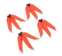 Bnineteenteam Piezas de Drones, Hélice de 3 Palas, Material de PC, Accesorios de Repuesto de bajo Ruido para Air 2, Air 2S con Instalación Rápida (Borde Naranja Plateado)