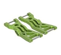 Bnineteenteam Piezas RC, Brazo de Suspensión Inferior Delantero de Aleación de Aluminio para LOSI 1:10 22S 2WD Drag Car, Actualización de Alto Rendimiento Compatible con Fácil Instalación (Green)