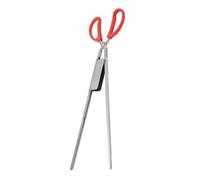 Bnineteenteam Pinzas de Cangrejo, Acero Inoxidable con Puntas Ranuradas y Protección contra el Calor para Cocinar Mariscos, Longitud de 20 Pulgadas para Seguridad, Clamp/Holder Liviano Pero