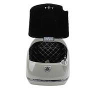 Bnineteenteam Protector de Sellado para Baúl de Motocicleta, Ajuste Universal, Caja Trasera para Scooter de Motocicleta, Capacidad Interior Espaciosa (Grey)