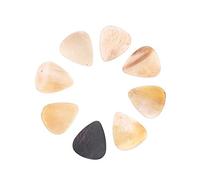 Bnineteenteam Púa de Guitarra, 8Pcs Puas Guitarra Puas de Guitarra Electrica acústica Pick para Guitarra acústica, Guitarra eléctrica, Ukelele
