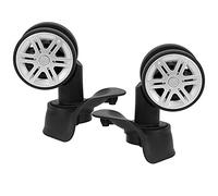 Bnineteenteam Reemplazo Práctico de la Rueda de la Maleta - Liviano y Compacto para una Fácil Instalación - 2 Piezas para Accesorios de Viaje