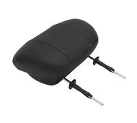 Bnineteenteam Reposacabezas para Asiento de Automóvil, Almohada para Reposacabezas de Cuero PU con Espuma Viscoelástica con Soporte de Metal para Vehículo, Soporte Ergonómico para el Cuello