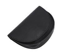 Bnineteenteam Riñonera con Estuche para Telémetro, Soporte de Golf de Cuero PU con Correa Ajustable para Accesorios de Golf, Pelotas, Tees, Llaves del Teléfono, Almacenamiento Compacto de (Black)