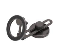 Bnineteenteam Soporte de Teléfono Magnético, Soporte de Teléfono de Aleación de Aluminio de Aluminio de Plegable de 360 ° Plegable de 360 °, Diseño de Ahorro de Espacio, ángulo Personalizado para