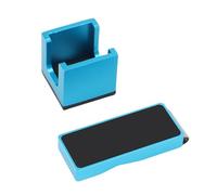 Bnineteenteam Soporte de Tiza para la Piscina de Tiza de Billar Billiard Soporte de de Aluminio con un Diseño Liviano Duradero para Rendimiento Profesional Fácil Acceso (Blue)