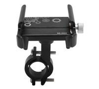 Bnineteenteam Soporte para Teléfono de Bicicleta, Aleación de Aluminio, Rotación de 360 Grados, Soporte de Manillar Ajustable para Ciclismo y Scooters Eléctricos