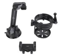 Bnineteenteam Soporte para Teléfono para Automóvil, Taza y Soporte para Teléfono 2 en 1 con Nano Ventosa y Rotación de 360, para Teléfonos de 4 a 7,2 Pulgadas en Camiones, (Varilla de extensión -