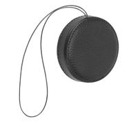 Bnineteenteam Tapa de Lente, Cubierta Protectora de Lente de Cámara de Cuero PU con Correa Antipérdida para Cámara Instantánea Mini41 (Black)
