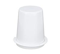 Bnineteenteam Taza Dosificadora de café, Herramienta Dosificadora de café Expreso de Acero Inoxidable de 58 Mm para una Preparación Perfecta del (58mm blanco)