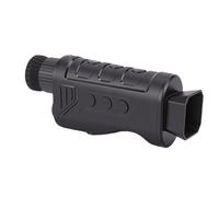 Bnineteenteam Telescopio Monocular Digital, Material ABS, Zoom 16X, 1080P HD con Pantalla a Color, Monocular Recargable para Fotografía de Vida Silvestre y Camping