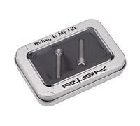 Bnineteenteam Tornillos de aleación de Titanio M6 x 25 mm Tornillos para Pinza de Freno de Disco de Bicicleta de montaña (2 Piezas)(Color Titanio) Bicicletas y Repuestos