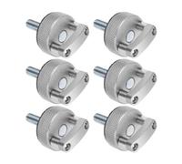 Bnineteenteam Tornillos de Pulgar con Cierre de Techo Rígido, Aluminio Billet de Acero con Anillo en D para JK JLU JT 2007 a 2018, Diseño de Liberación Rápida para una Fácil Extracción del Techo