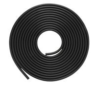 Bnineteenteam Tubo de Acuario, Manguera Flexible de PVC para Bomba de Aire de Peces, Segura para Agua Dulce y Salada, 5 M de Longitud para Acuarios y Estanques (Black)