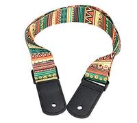 Bnineteenteam Ukulele - Correa para hombro ajustable con 4 cuerdas, diseño de hawaii, correa de hombro de moda, tejido y plástico, para todos los tamaños de ukeleles para conciertos y otras ocasiones