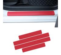 BNJFW Coche Estribos para Land Rover Range Rover Sport (L320) 2010-2013 Without-Computer-Box, Bienvenida Pedal Placas Decoración Puerta Rifter Embellecedores Accesorios,A/Red