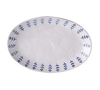 bnjlSDATwr Platos de Cena divididos, Plato Control Dieta, Juego 2 Platos cerámica, for Servir Estilo Retro japonés, Apto for microondas
