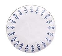 bnjlSDATwr Platos de Cena divididos, Plato Control Dieta, Juego 2 Platos cerámica, for Servir Estilo Retro japonés, Apto for microondas