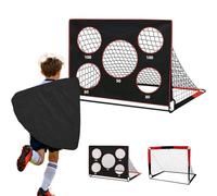 Bnlei Porteria Futbol Niños Plegable 2 in 1, Mini Porterias de Futbol para Jardin con Bolsa de Transporte, lo Que lo Convierte en el Regalo Ideal para niños y niñas, 120 x 90 x 90cm