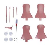 Bnnlqpsttg 18Pcs Conjunto de Adaptadores de Máquina de Tejer Herramientas de Reemplazo para 22 32 40 48 y, Agujas Accesorios de Punto