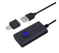 Bnnlqpsttg 2 en 1 ratón Wiggler Shaker USB Tipo-C ratón Jiggler con interruptor de encendido y apagado unidad libre agitador de ratón automático