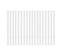 Bnnlqpsttg 200 piezas 8x200mm gran humidificador esponja núcleo filtro atomizador de algodón varilla absorbente humidificador filtro puede ser cortado