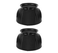 Bnnlqpsttg 2pcs Botas de goma Bell Soft Botas equinas Botas de abrigo Botas equinas Soft Botas equinas Accesorios de protección para equipo de entrenamiento M