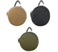 Bnnlqpsttg 3 - Bolsa de comida para perros con cremallera y mosquetón, bolsa para golosinas para paseos, entrenamiento de perros