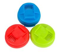 Bnnlqpsttg 3 tapas de latas para latas de soda, protección antiderrame reutilizable para latas de tamaño estándar