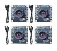 Bnnlqpsttg 4 módulos de cámara 100 grados 1 MP OV9732 1280 X 720 USB, controlador libre, enfoque manual, cable de 2 metros para XP/7/8/10