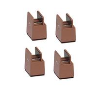 Bnnlqpsttg 4 patas de silla ajustables con pinza de tornillo de 5 cm para sofás, mesas, y muebles resistentes con pinza de tornillo