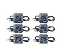 Bnnlqpsttg 6 conjuntos módulo de cámara de 100 grados 1MP OV9732 1280x720 USB manual sin controlador enfoque con cable USB de 2M para WinXP/7/8/10
