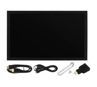 Bnnlqpsttg 7 pulgadas pantalla portátil entrada VGA AV fuente DC tipo CIPS LCD 1024x600
