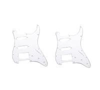 Bnnlqpsttg Accesorios de Guitarra Pickguard de Guitarra Eléctrica Cubierta de Pickguard de Guitarra Eléctrica Blanco