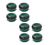 Bnnlqpsttg - Alfombrilla de fijación de 8 piezas para aparatos de lavandería, compatible con la mayoría de lavadoras y secadoras, accesorio de oficina, dormitorio, hogar, verde