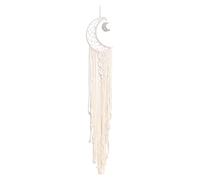 Bnnlqpsttg - Atrapasueños de luna con luz - Decoración de pared de dormitorio, atrapasueños para dormitorio de adolescente
