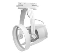 Bnnlqpsttg Bases de lámpara soporte de riel de proyector ajustable E27 PAR30 para uso comercial y doméstico,