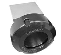 Bnnlqpsttg - Bloque de portabrocas cuadrado de cuatro esquinas ER40, soporte de portabrocas para montaje de pieza de mecanizado, adecuado para máquina de grabado de torno CNC