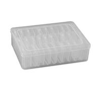 Bnnlqpsttg - Caja de almacenamiento para bordado y pintura de diamantes, con 30 cuadrados para visualización de cuentas y accesorios.